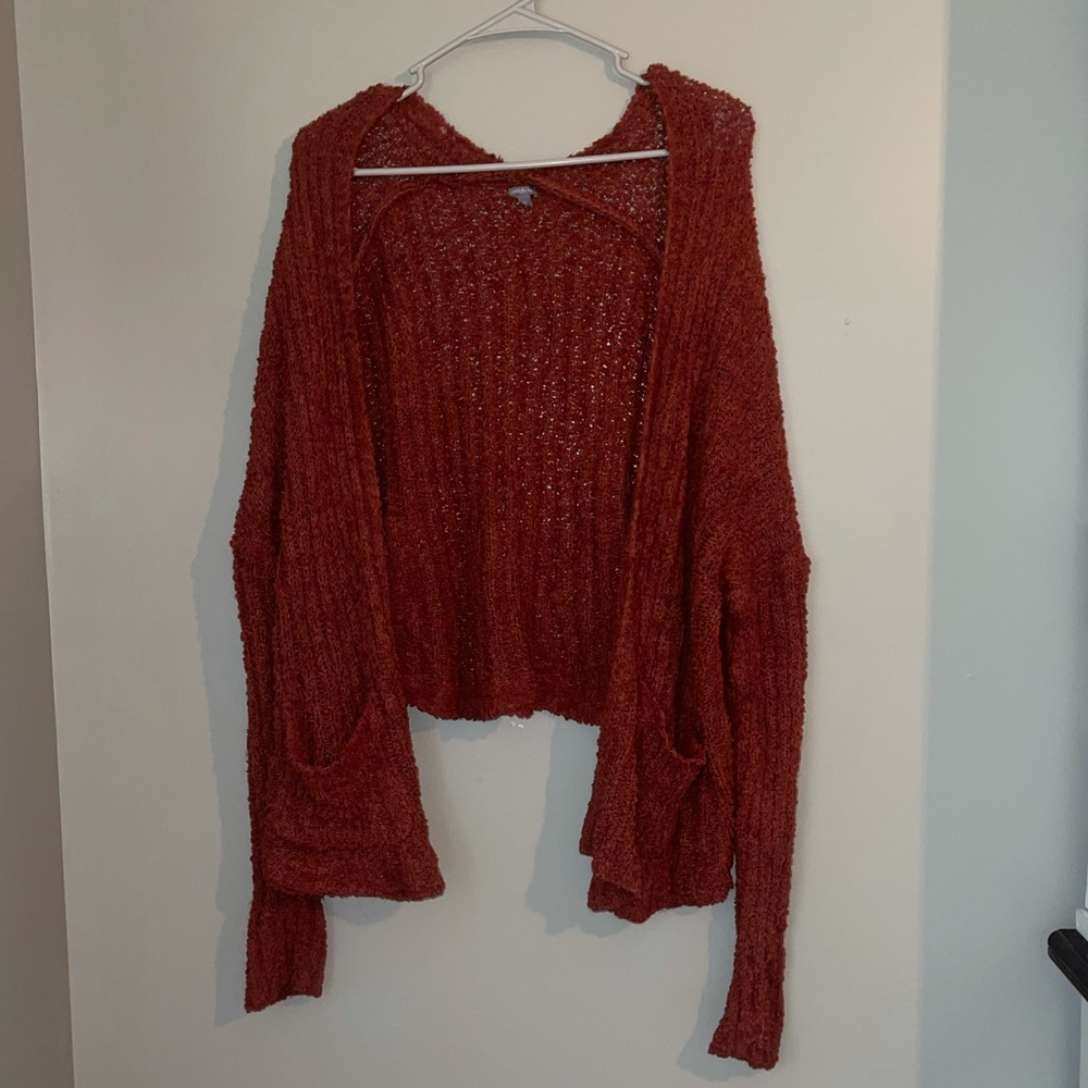 Burnt Orange Cardigan